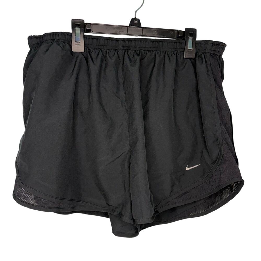 Nike Dri-Fit Stay Cool Lined Running Shorts Women's Size XL Black NWT
